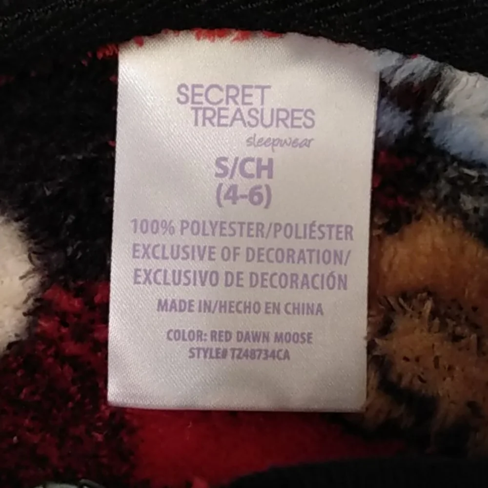 Secret Treasures Moose Pajamas - Picture 4 of 5